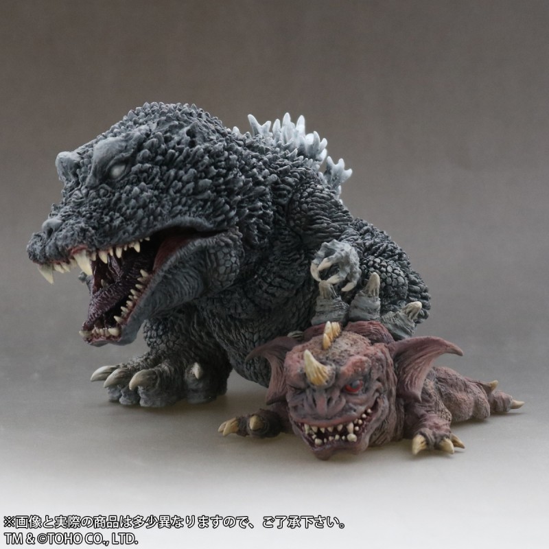X-Plus Deforeal Series Godzilla 1962 Height 120mm PVC Figure Japan IMPORT for sale online 