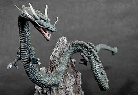 9"Godzilla Wings Destroya Sc-Fi Movies Resin Model Kit Anime 