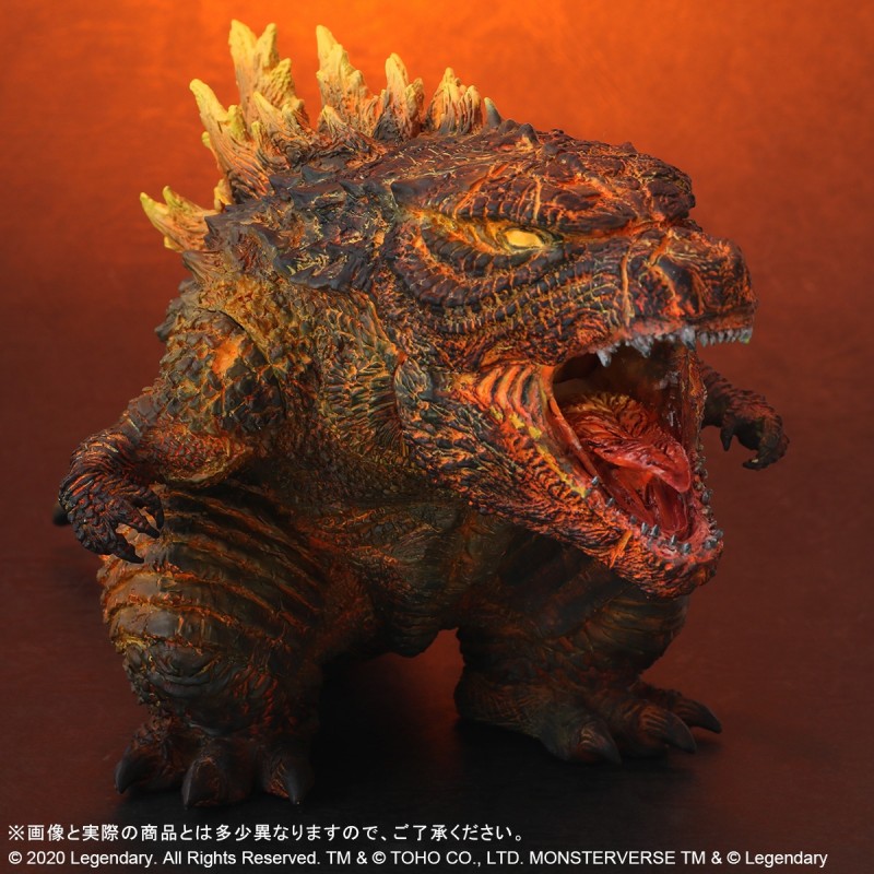 2019 PRE X-PLUS Deforeal Burning Godzilla figure 