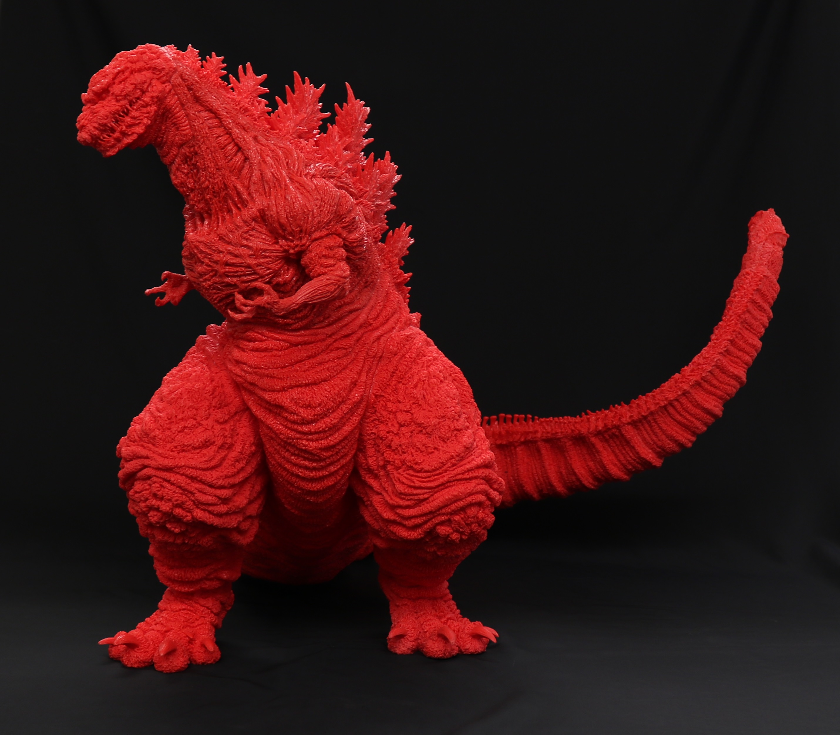 New X PLUS Gigantic Series Godzilla 2016 4th Form Complete PVC from Japan 