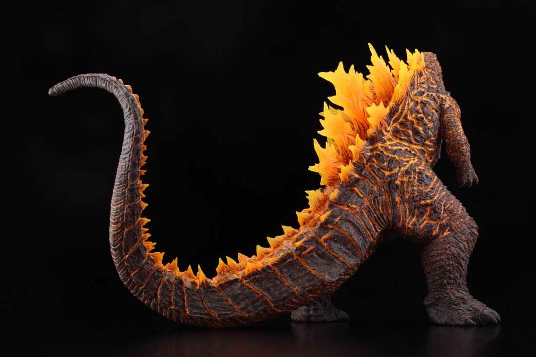 Burning Godzilla 2019 Figure from Godzilla Hyper Modeling Series Set Gamera