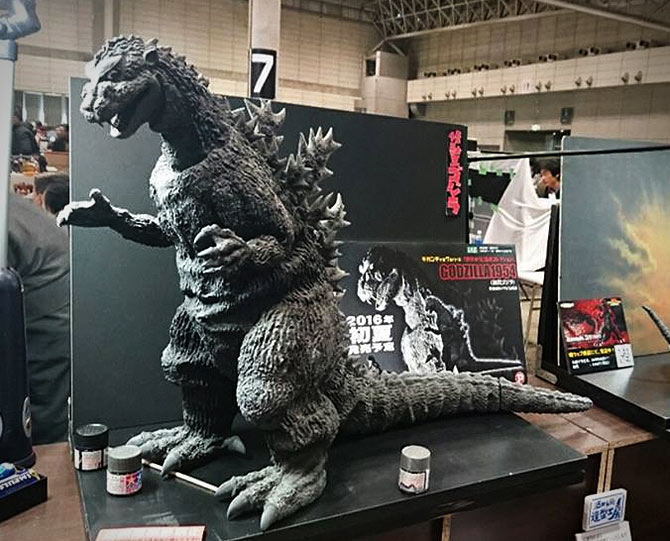 Gigantic Series Sakai Godzilla 1954 Shown At Wonder Festival