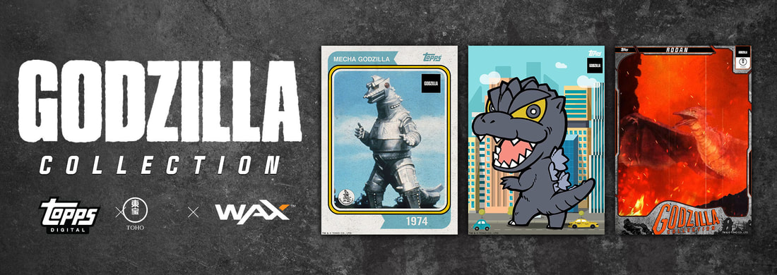 Godzilla x Topps X WAX Digital Trading Cards Coming - Kaiju Battle