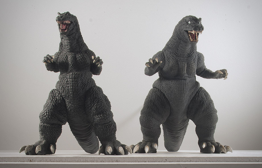 X-Plus 30cm Series Godzilla 2001 (GMK) Vinyl Figure Review - Kaiju