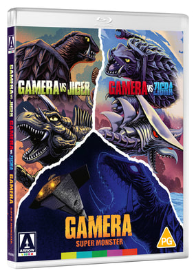Gamera Standard Box Sets Announced By Arrow Video - Kaiju Battle