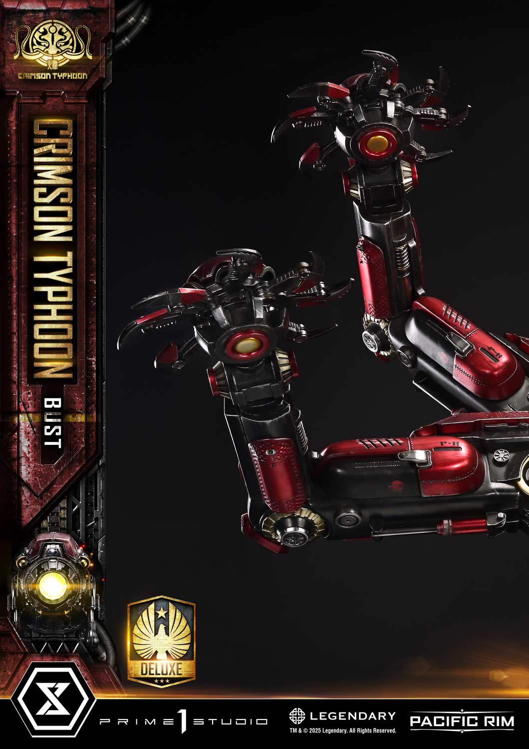 Prime 1 Studio Pacific Rim Crimson Typhoon Bust - Kaiju Battle