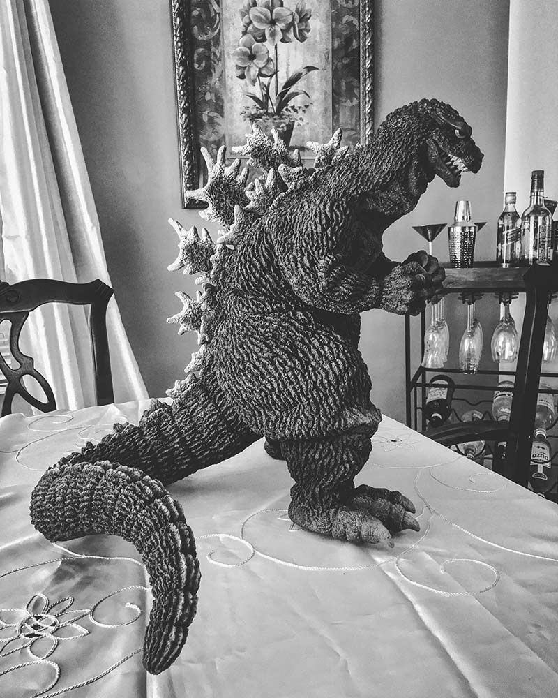 Full Review: Gigantic Series Godzilla 1962 Vinyl Figure By X-Plus