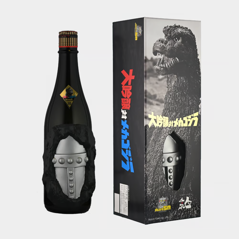 jill　ニュースキン製品 Ninki Brewery Popular Daiginjo Vs. Mechagodzilla Sake - Kaiju Battle