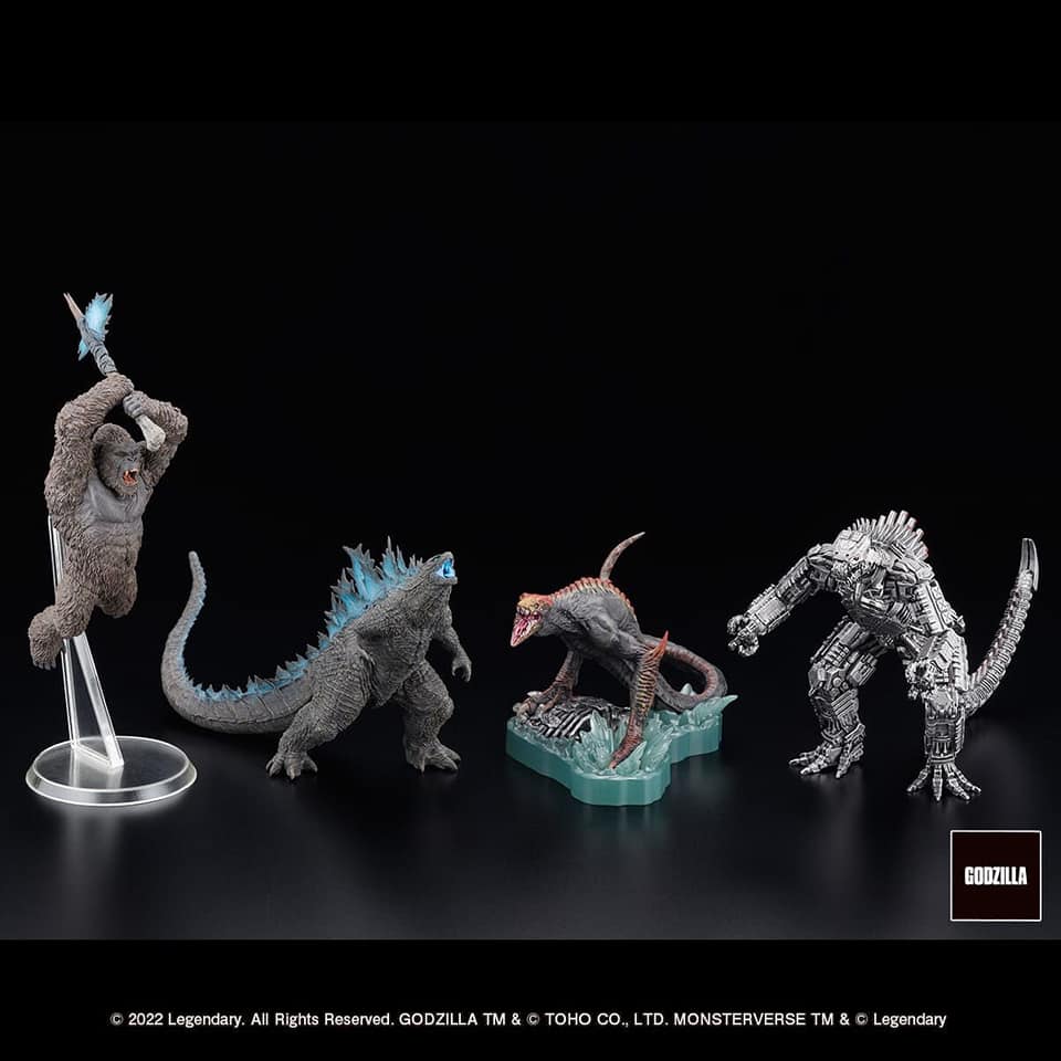 Set De 7 Kaijus Figura Godzilla 