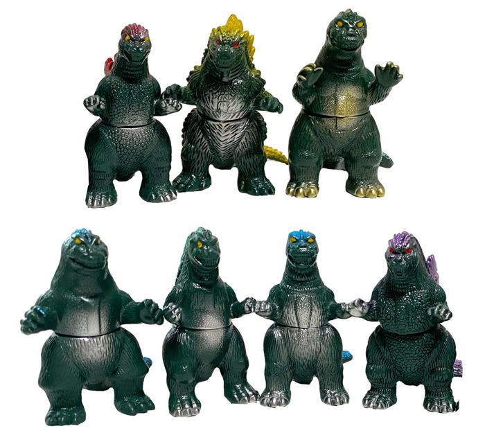 Godzilla SD Gappa CHASE Figure from Iwakura Encyclopedia Set 