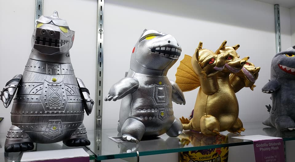 Godzilla store Ltd King ghidorah plush doll chibi ghidorah figure munyugurumi 