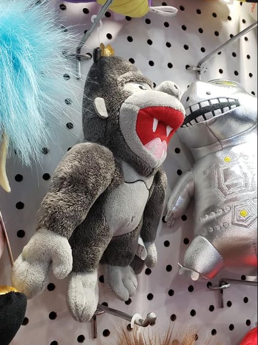 Godzilla vs Kong Mechagodzilla Mascot Plush Doll Sega Plaza Prize Stuffed Toy 